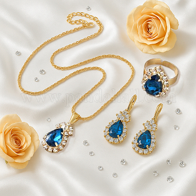 2 цветные серьги-капли с застежкой-молнией SJEW-HY0001-22A-1