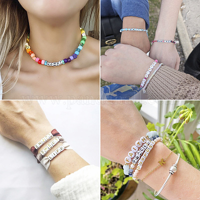 Непрозрачные акриловые бусины MACR-TAG0001-07O-1