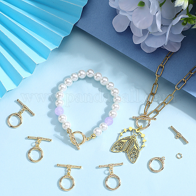 Латуни Переключить застежками KK-BBC0013-60G-1