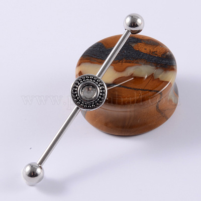 Длинные серьги-штанги из нержавеющей стали 304 для хрящей FS-WGA4435-16-1