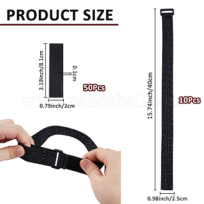 50 шт. нейлоновые высокие сапоги без ремешков FIND-FH0012-12-1