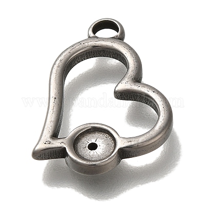 Подвеска из нержавеющей стали 304 со стразами STAS-H223-01AS-07-1