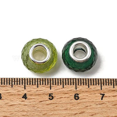 Бусины из смолы европейского стиля RESI-C063-01F-1