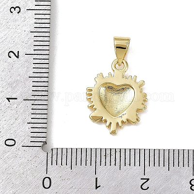 Латунь эмаль подвески KK-R230-08G-01-1