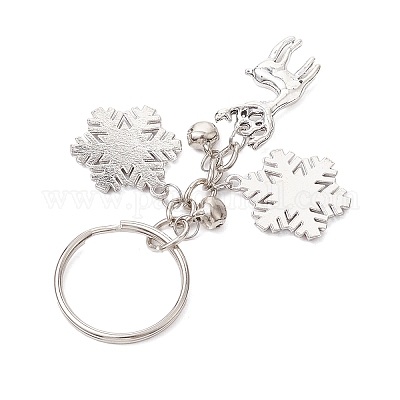 Брелок из сплава с цирконием KEYC-JKC00864-1