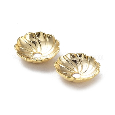 Шапочки и конусы для бусин KK-R149-14B-G-1