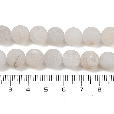 Натуральный druzy агатовые бусы пряди G-NH0024-A10-10mm-1