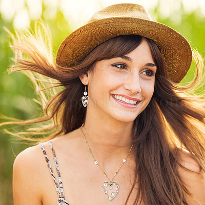 10 шт. 2 стиля подвески из сплава пластика с жемчугом FIND-GA0007-43-1