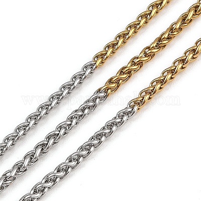 Двухцветные цепи из нержавеющей стали 304 для пшеницы CHS-A019-03GP-1