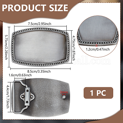 1 шт. пряжки для ремня из сплава FIND-BC0014-29B-AS-1