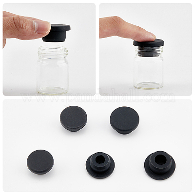 30 шт. 5 стили силиконовых заглушек для отверстий AJEW-GF0011-63D-1