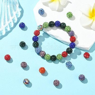 30 шт. Проложить бусины для дискотечного шара RB-YW0001-14F-1