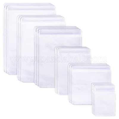 30 шт. 6 стиля ПВХ антиокислительные пакеты с застежкой-молнией AJEW-TA0002-27-1