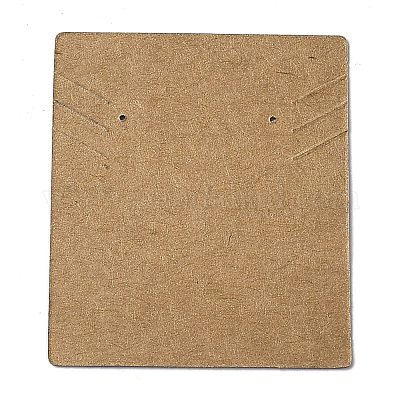 Картонные ожерелья серьги набор карт&nbsp;CDIS-A002-C-02B-1