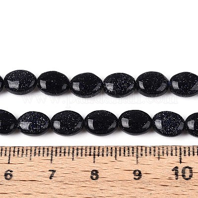 Синтетический синий авантюрин бисер нитей G-T142-23-1