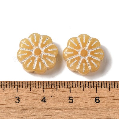 Непрозрачные бусины лэмпворк LAMP-P065-03B-07-1