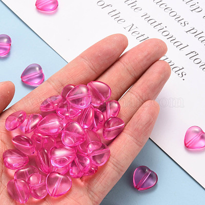 Прозрачные акриловые бусины TACR-S154-54B-82-1