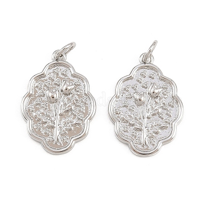 Латунные подвески KK-B157-17P-1