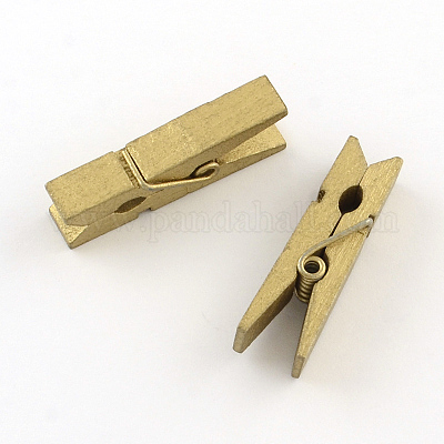 Wholesale DIY Wooden Craft Ideas Photo Wall Decorations Small Clothespins  Postcards Tags Note Pegs Clips Wood Clamps 