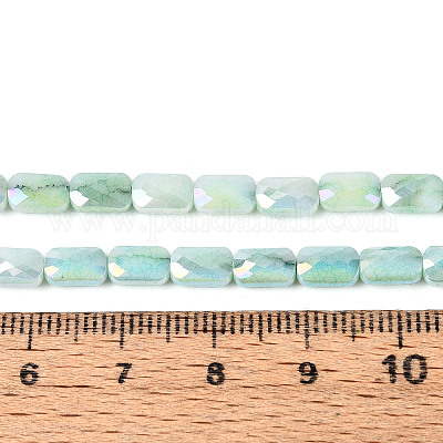 Антикоррозийные гальванические стеклянные бусины GLAA-T025-29B-1