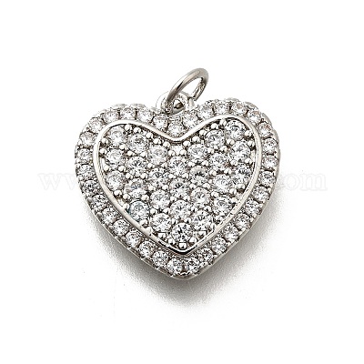 Латунные микро проложить кубического циркония подвески KK-P295-24P-1