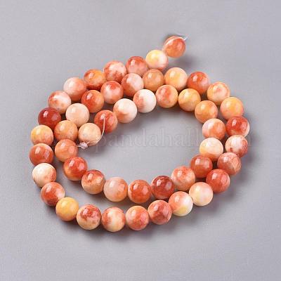 Chapelets de perles en jade persan naturel&nbsp;G-H1625-8mm-PR11-1