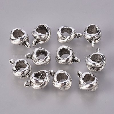 Поручни из сплава в тибетском стиле x-образной формы TIBE-Q043-14AS-FF-1