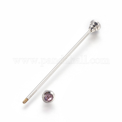 Épingle à cravate en laiton&nbsp;JEWB-WH0006-01B-1