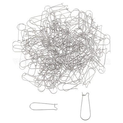 Серьги-кольца из нержавеющей стали 304 STAS-UN0018-22P-1