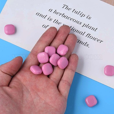 Непрозрачные акриловые бусины MACR-S373-147-A12-1