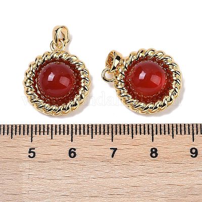 Латунь с подвесками из драгоценных камней KK-Q030-27C-G-1