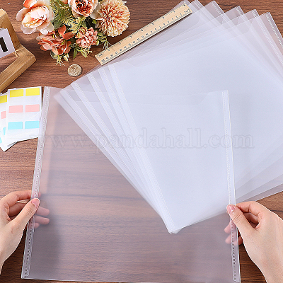 Пластиковые карманы для хранения канцелярских принадлежностей AJEW-GF0009-32-1