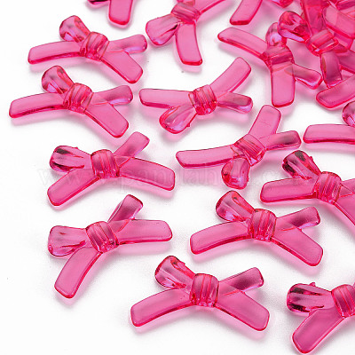 Прозрачные акриловые бусины X-TACR-S154-55B-906-1