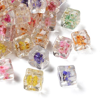 Прозрачные бисеры из смолы RESI-B031-02A-1