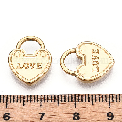 День святого Валентина 304 подвески из нержавеющей стали STAS-T064-04G-1