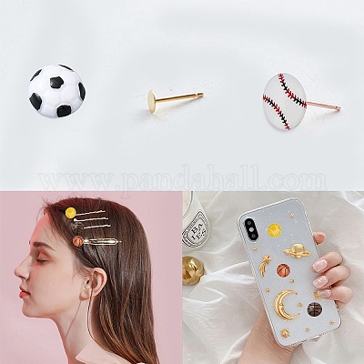 Кабошоны из смолы 20шт 10 размера CRES-SC0001-86-1