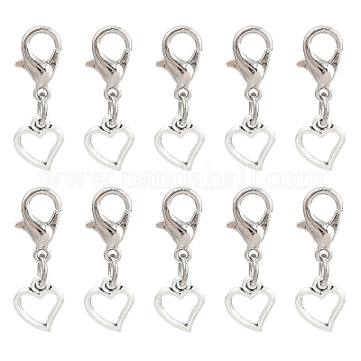 10 шт. подвески для обуви из сплава в тибетском стиле HJEW-JM04169-04-1