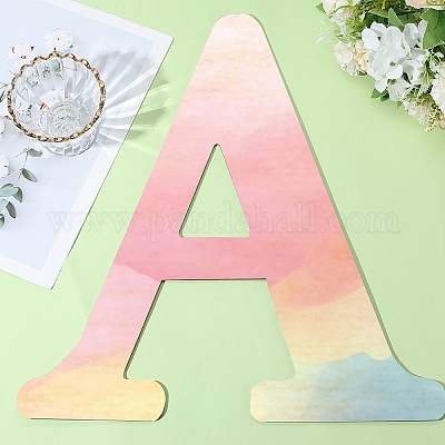 Письмо необработанные листы мдф WOOD-WH20012-008A-1