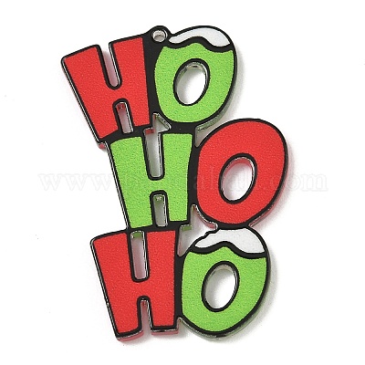 Рождественские акриловые подвески&nbsp;MACR-K364-01B-1