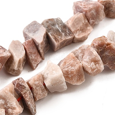 Натуральный Sunstone бисер пряди G-I283-F25-1