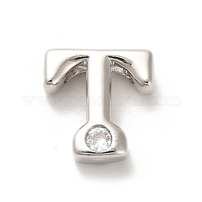 Стойки обшивки латунь кубического циркония бусы KK-L210-008P-T-1