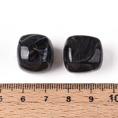 Непрозрачные акриловые бусины&nbsp;OACR-ZX006-33N-1