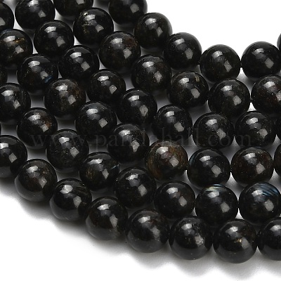 Бусины из натурального глаукофана G-L642-B03-6mm-1