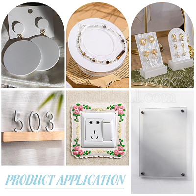 Акриловый лист&nbsp;DIY-WH0308-810A-1