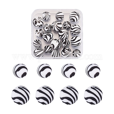 20шт 2 цвета силиконовые бусины&nbsp;SIL-TA0001-07C-1