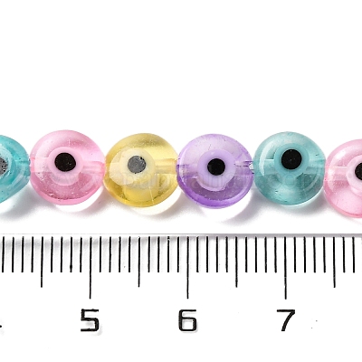 Ручной сглаза бусины бисер нитей LAMP-G164-10B-1