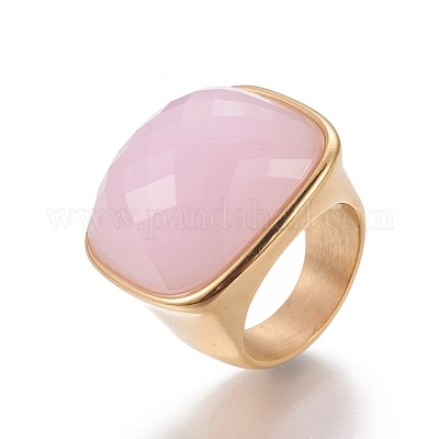 Ионное покрытие (ip) кольца из нержавеющей стали 304 RJEW-E157-35G-01-1