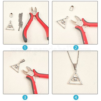 Защелкивающиеся дужки из нержавеющей стали 304 STAS-UN0004-54P-1