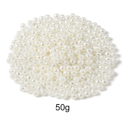 Perlmutt und opake Acrylperlen&nbsp;OACR-YW0003-70B-1