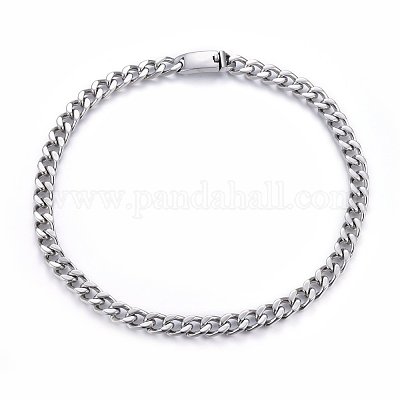 Цепочки панцирного плетения из нержавеющей стали 304 NJEW-H493-03P-1